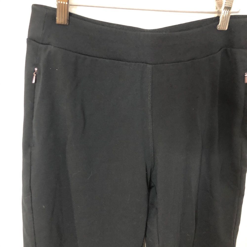 CALIA Wide Leg Crop Pants Black Size Medium - Picture 4 of 6